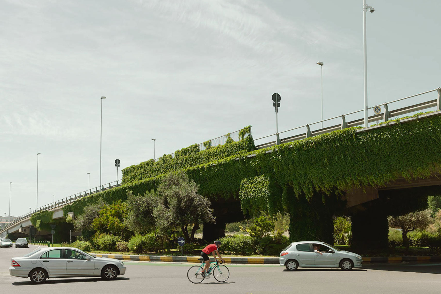 Biking by the Green Bridge | Italy 2012