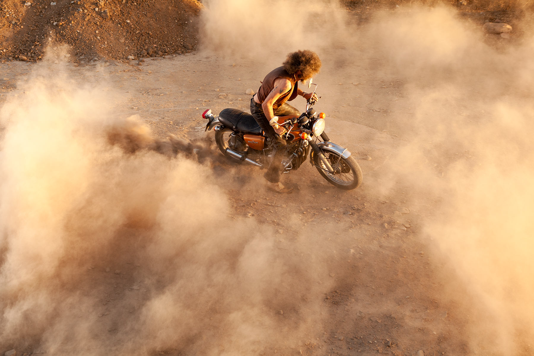 Dust | Honda 500 FOUR 1973